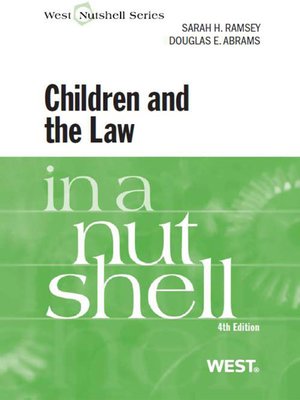 cover image of Ramsey and Abrams' Children and the Law in a Nutshell, 4th